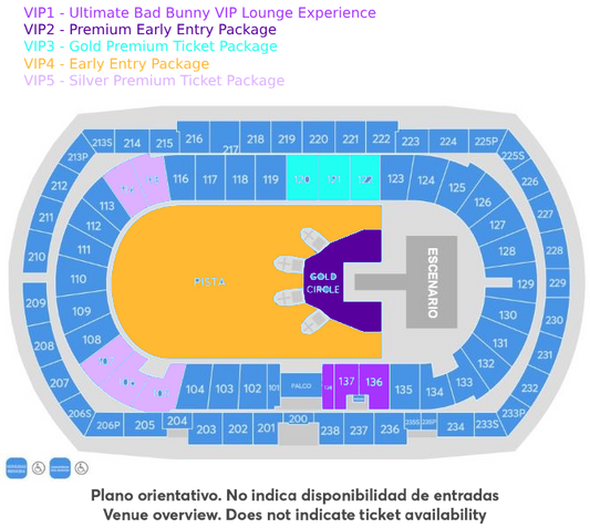 Bad Bunny - 30 mayo 2026 - Paquetes VIP - Barcelona (Estadi Olímpic Lluis Companys)